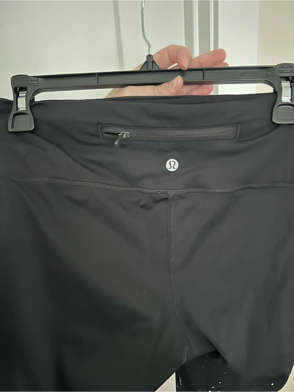 lululemon athletica Black Leggings with White Speckle Detail